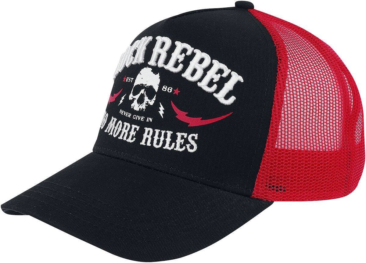 vuist De waarheid vertellen Jong No More Rules baseball petje | Rock Rebel by EMP Cap | Large
