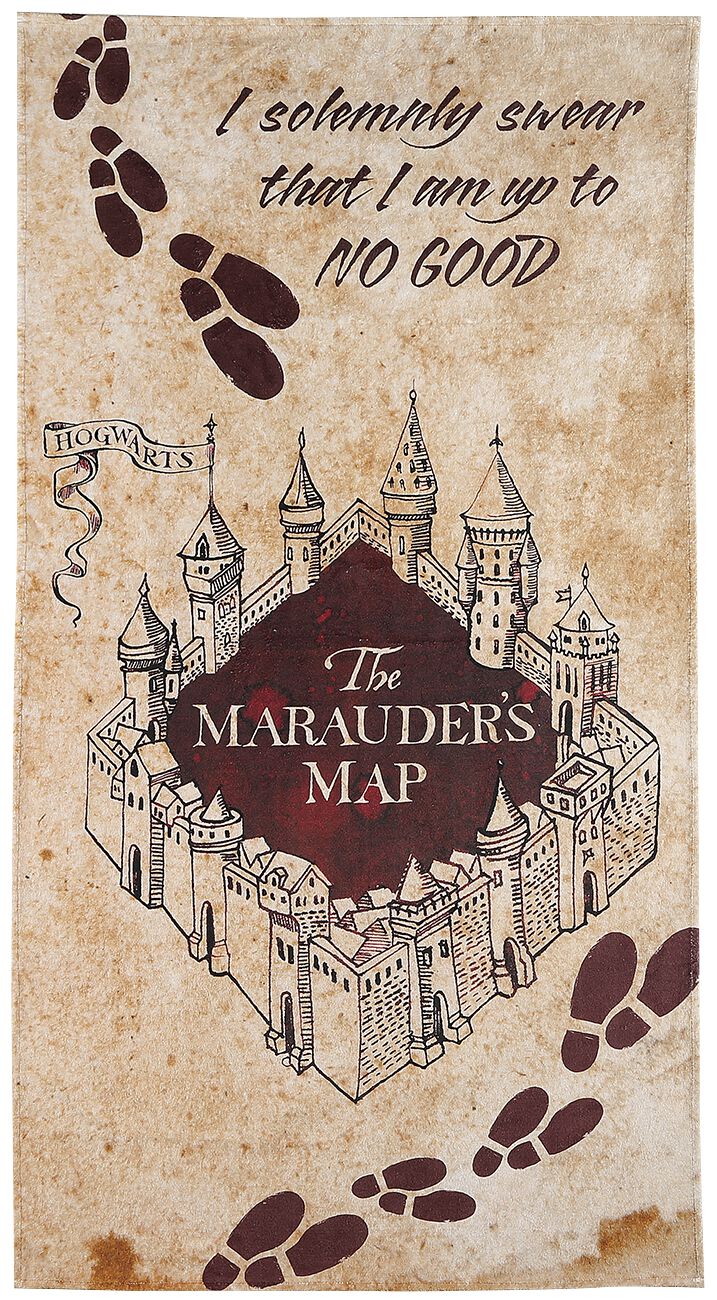 Carte du Maraudeur - Harry Potter
